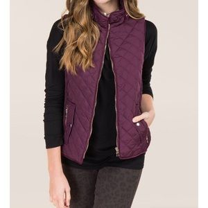 Brand new quilted vest